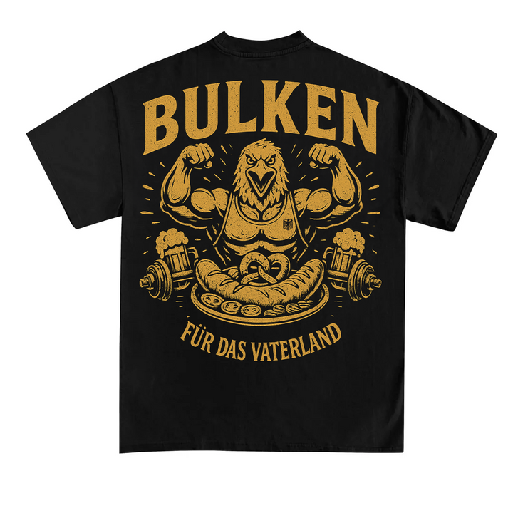 Bulken für das Vaterland (Backprint) T-Shirt