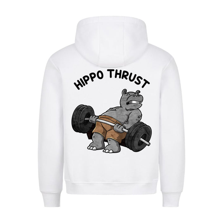 Hippo Thrust (Backprint) Hoodie