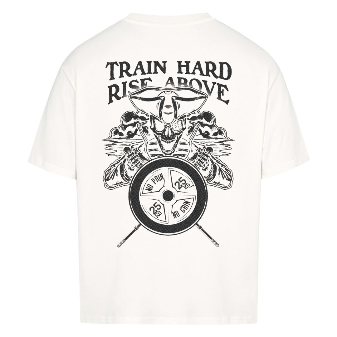 Train Hard (Backprint) Oversized Shirt