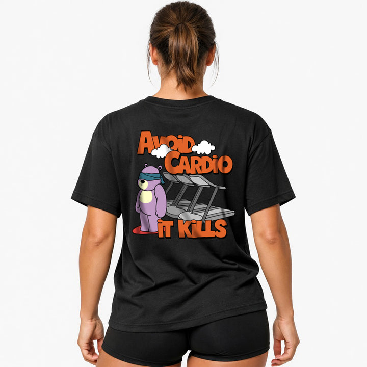 Camisa extragrande Evite Cardio (estampado en la espalda)