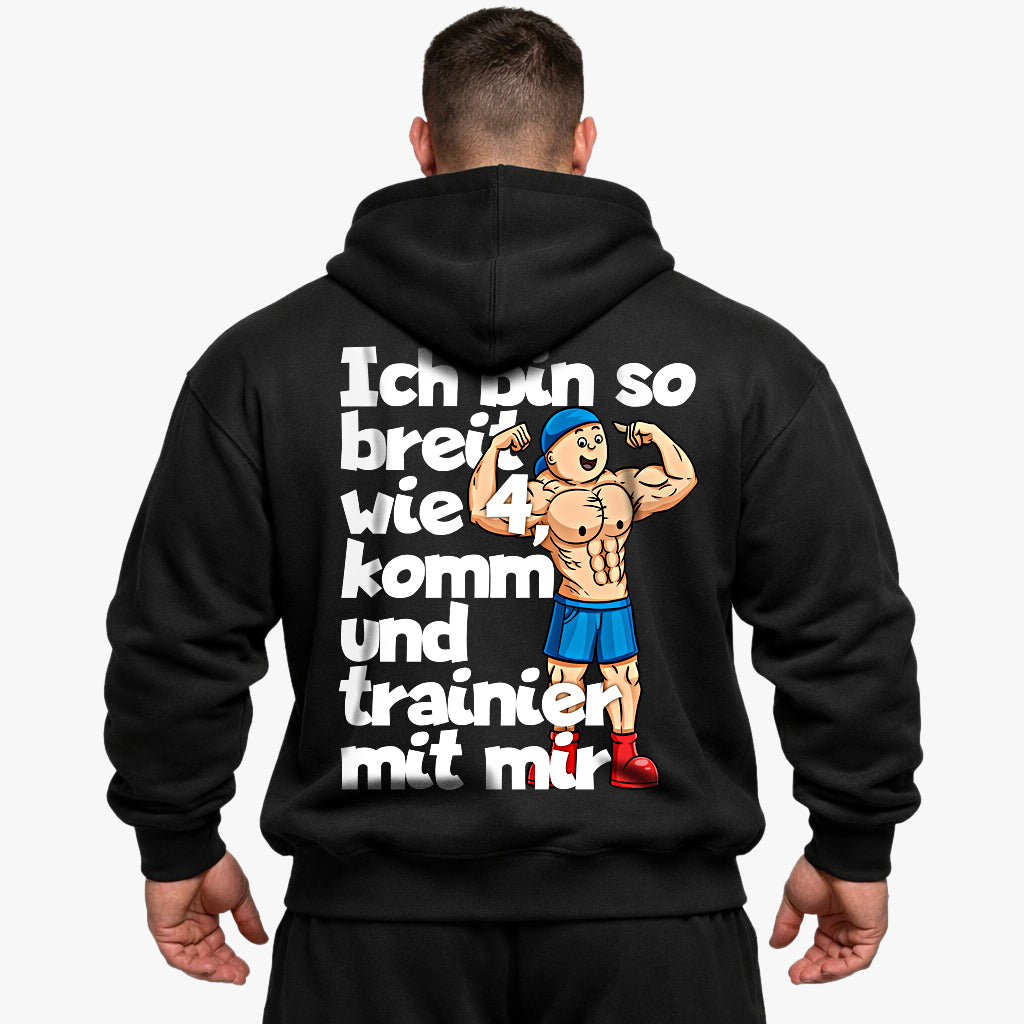 Breit wie 4 Oversized Hoodie
