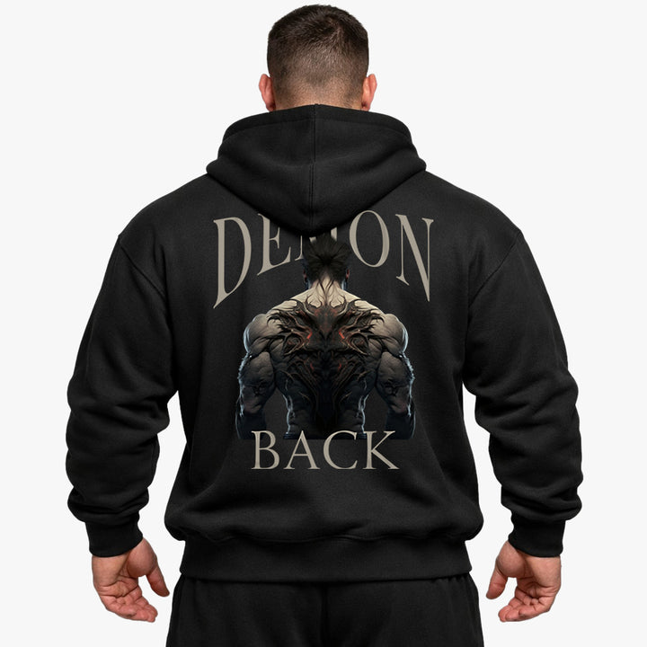 Demon Back Oversized Hoodie