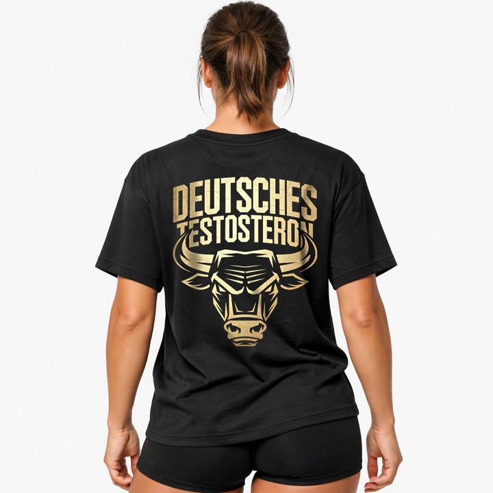 Deutsches Testo Oversized (Backprint) Shirt
