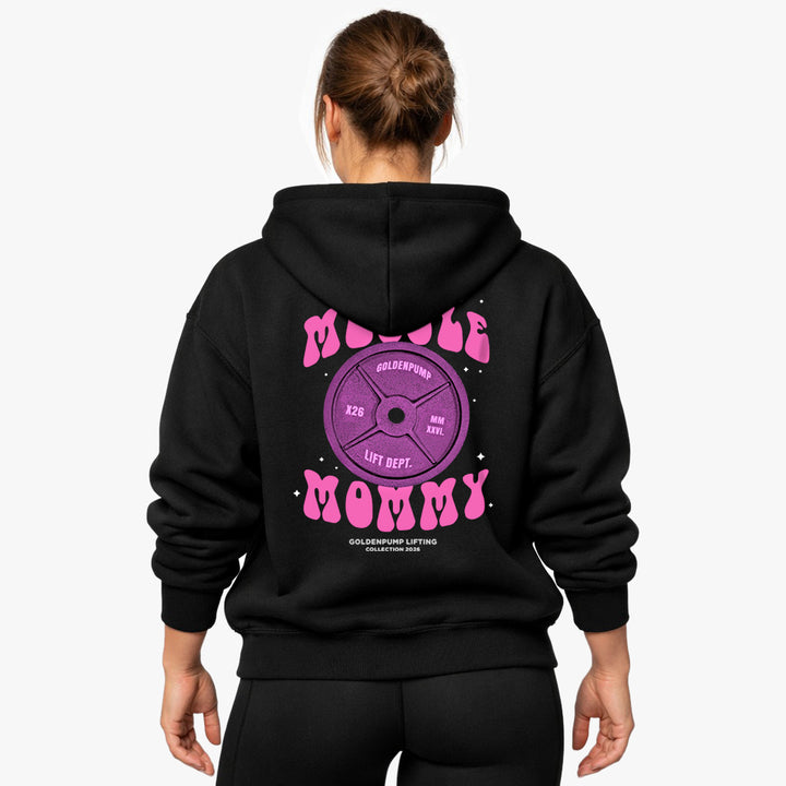 Muscle Mommy (Backprint) Oversized Hoodie