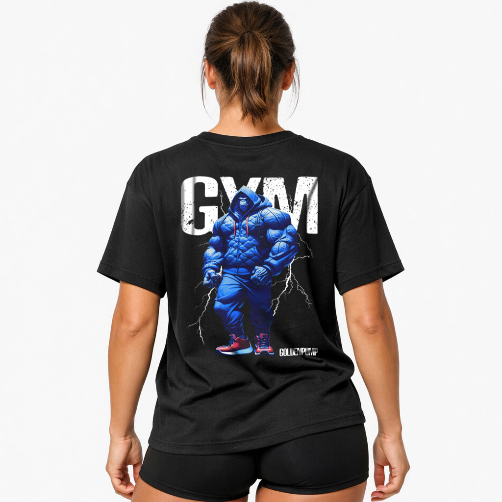 Gym-Monkey (Backprint) Oversized Shirt