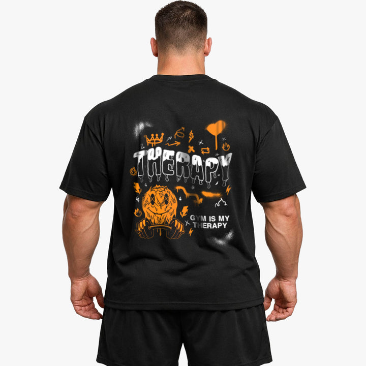 Gym Therapy Oversized (Backprint) Shirt