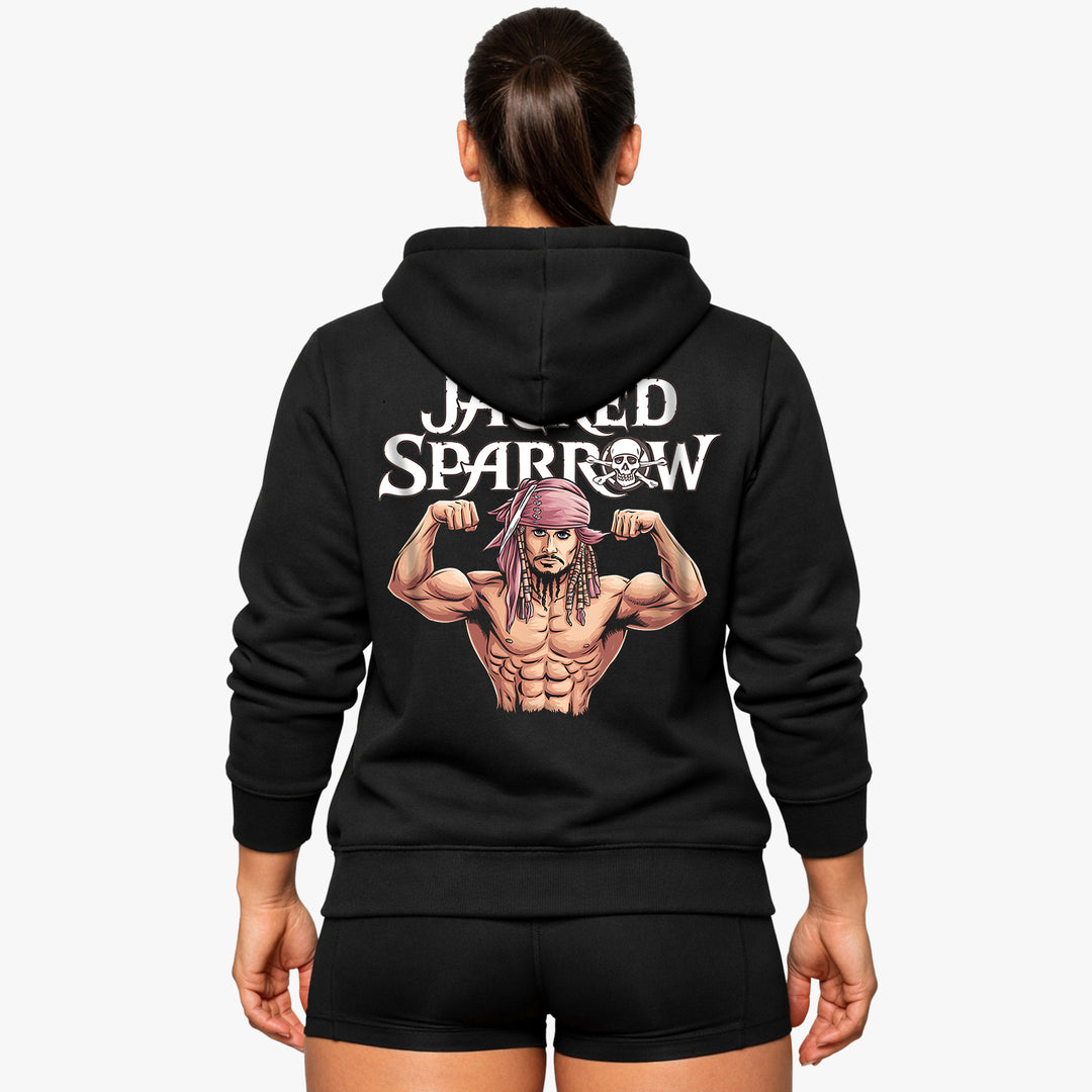 Jacked sparrow (backprint) huppari