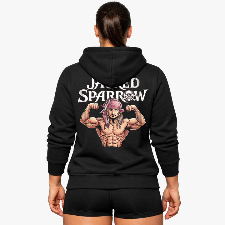 Jacked sparrow (backprint) huppari
