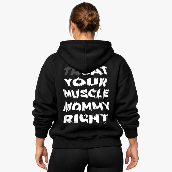 Muscle Mommy (Backprint) Overszied Hoodie