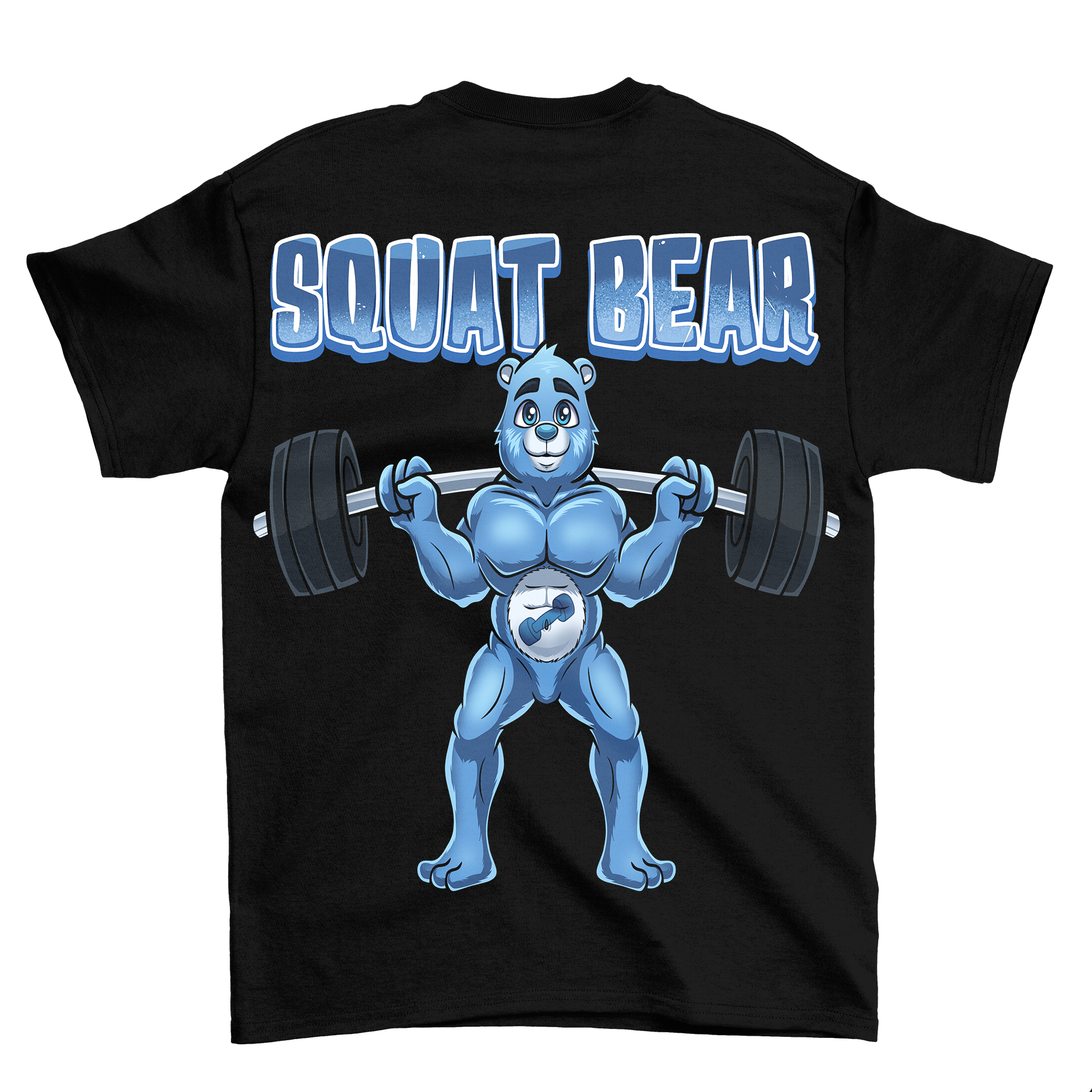 Squat Bear (backprint) Shirt
