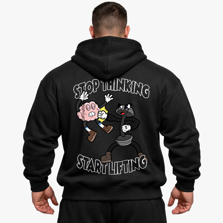 Stop thinking Oversized Hoodie