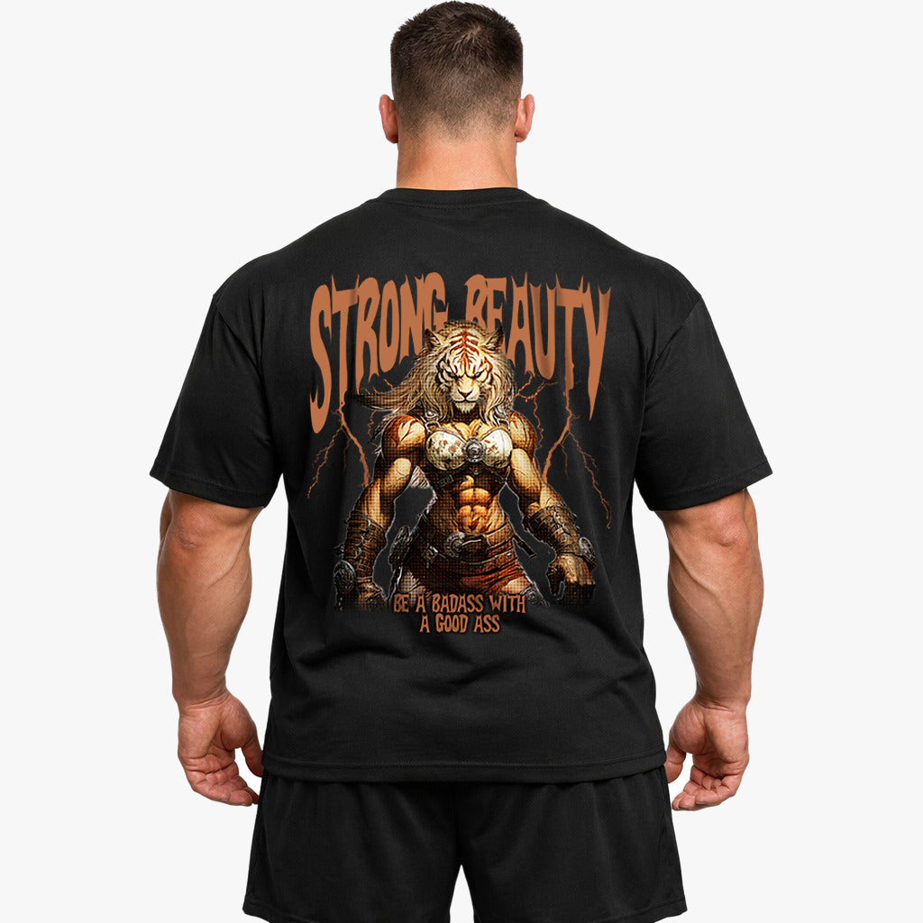 Strong Beauty (Backprint) Oversized Shirt