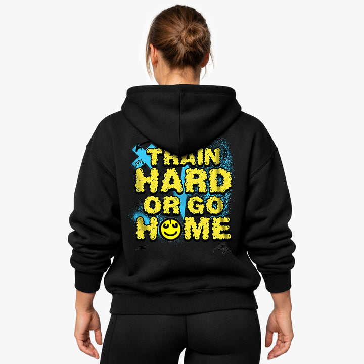 Train hard Oversized (Backprint) Hoodie