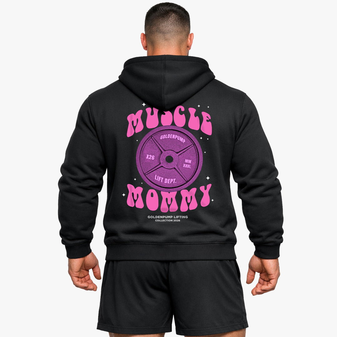 Muscle Mommy (Backprint) Hoodie