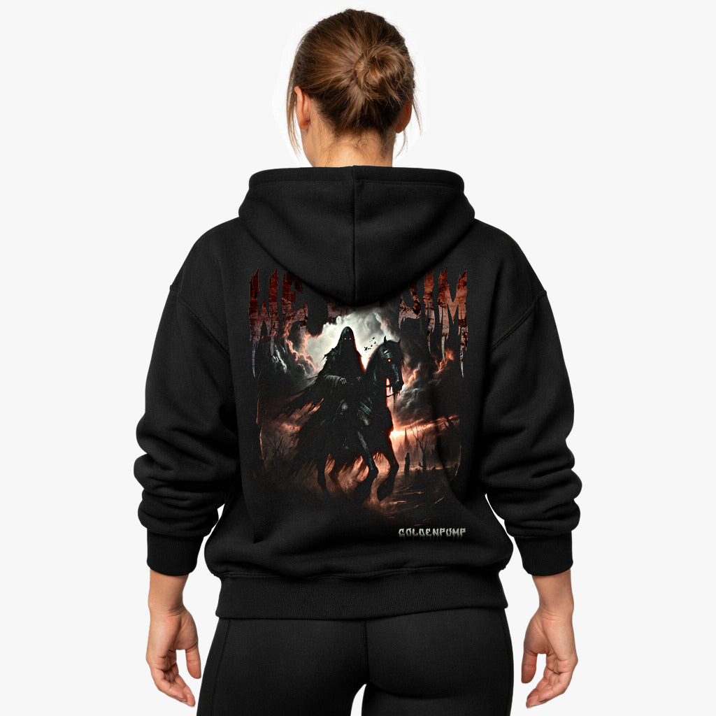 We go jim Oversized (Backprint) Hoodie
