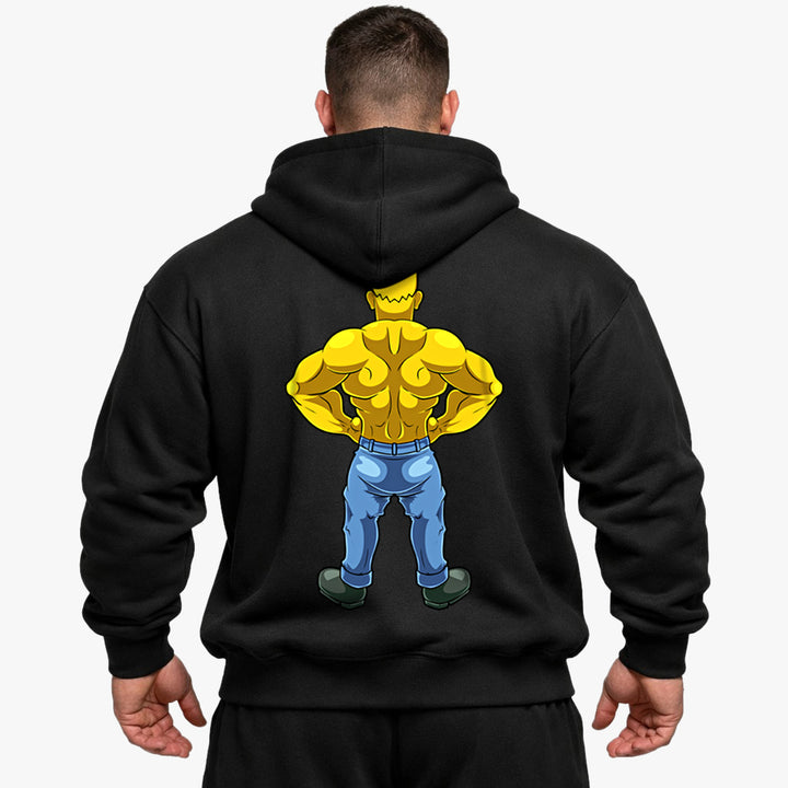 Yellow (Backprint) Oversized Hoodie