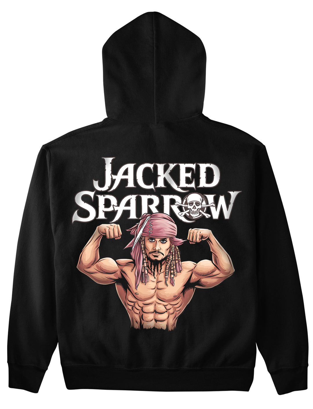 Sweat à capuche Jacked Sparrow (backprint)