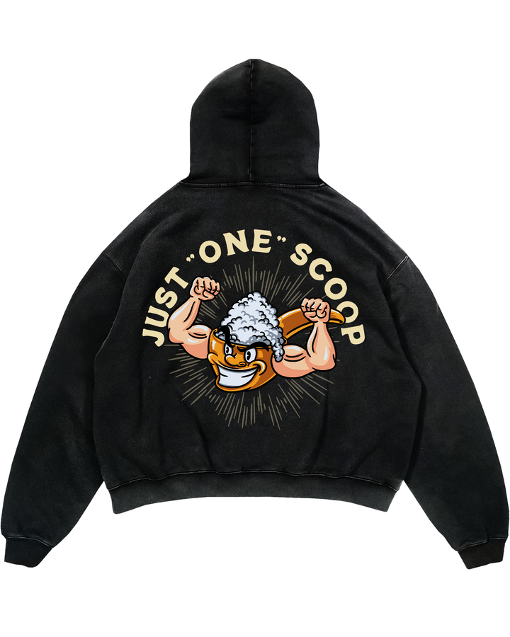 Just "One" Scoop Oversized Hoodie