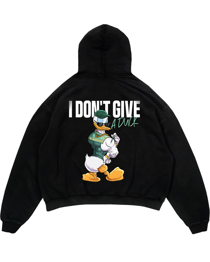 I Don't give a duck Oversized (Backprint) Hoodie