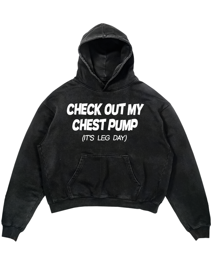 Chest Pump Oversized Hoodie