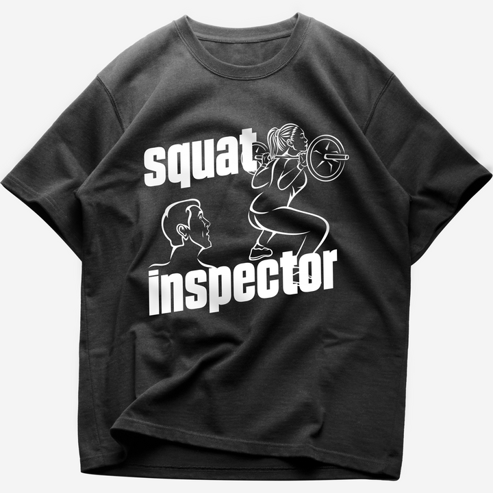 Squat inspector Oversized Shirt